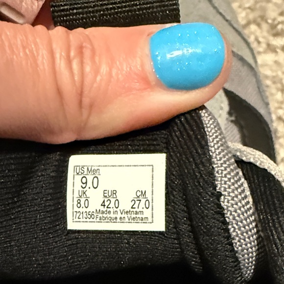 Vans Men's Black and Gray Sneakers - Picture 4 of 4